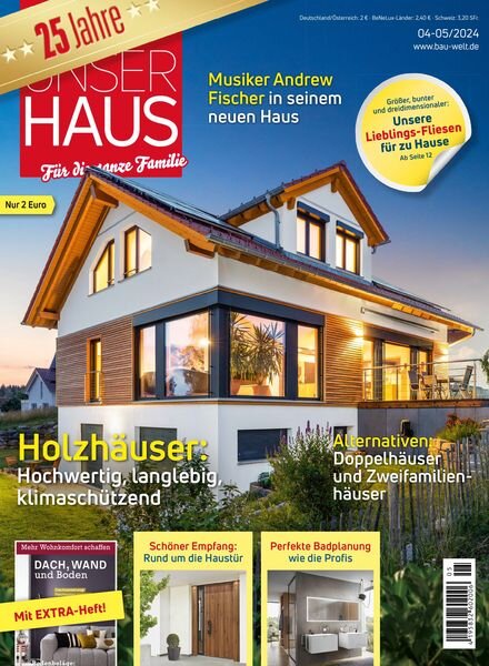 Unser Haus – April-Mai 2024 Cover