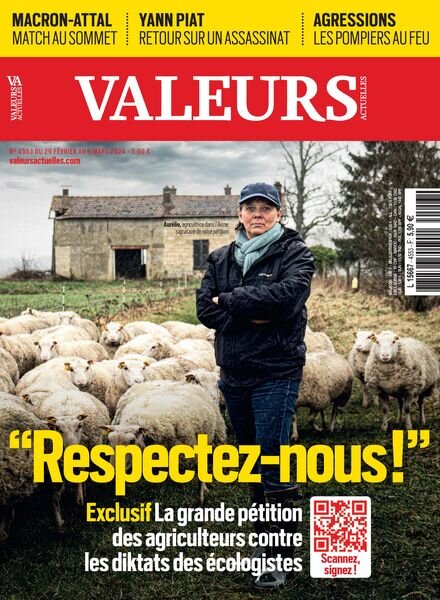 Valeurs Actuelles – 29 Fevrier 2024 Cover
