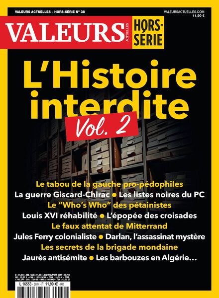 Valeurs Actuelles – Hors-Serie N 38 – 7 Mars 2024 Cover