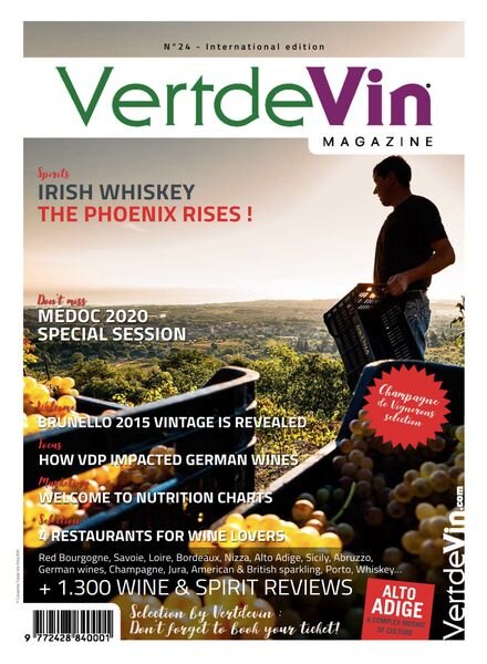 VertdeVin Wine Magazine – Winter 2023-2024 Cover