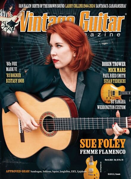Vintage Guitar – March 2024 Cover