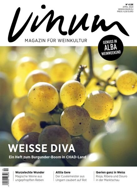 Vinum – April 2024 Cover