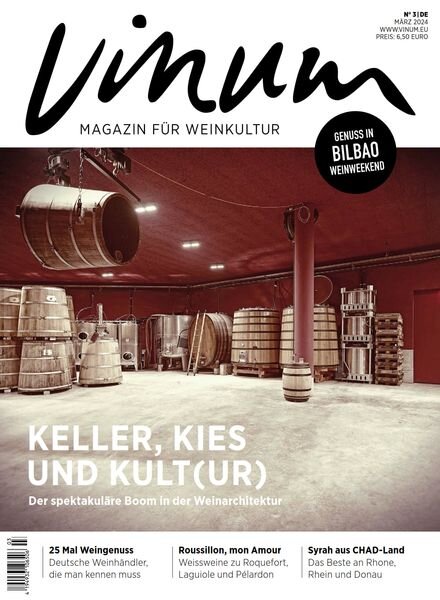 Vinum – Marz 2024 Cover