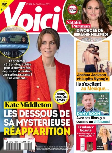 Voici – 8 Mars 2024 Cover