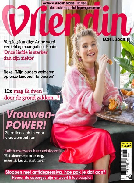 Vriendin – 5 Maart 2024 Cover