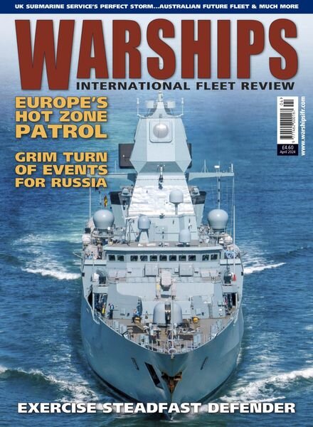 Warships International Fleet Review – April 2024 Cover