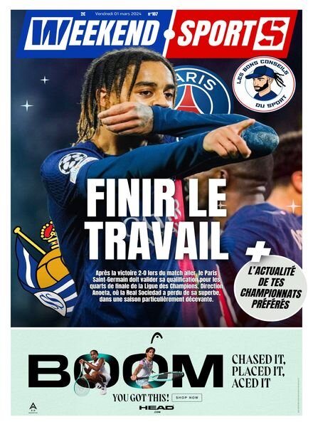 Week-end Sports – 1 Mars 2024 Cover