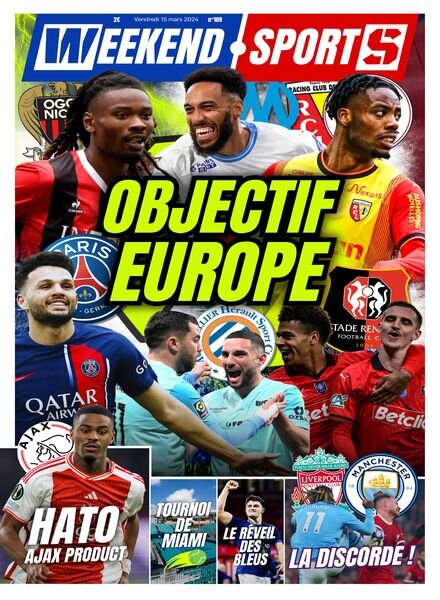 Week-end Sports – 15 Mars 2024 Cover
