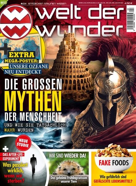 Welt der Wunder – April 2024 Cover