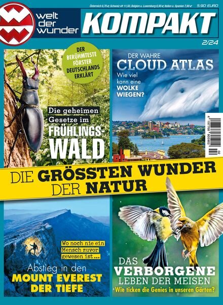 Welt der Wunder Kompakt – Marz 2024 Cover