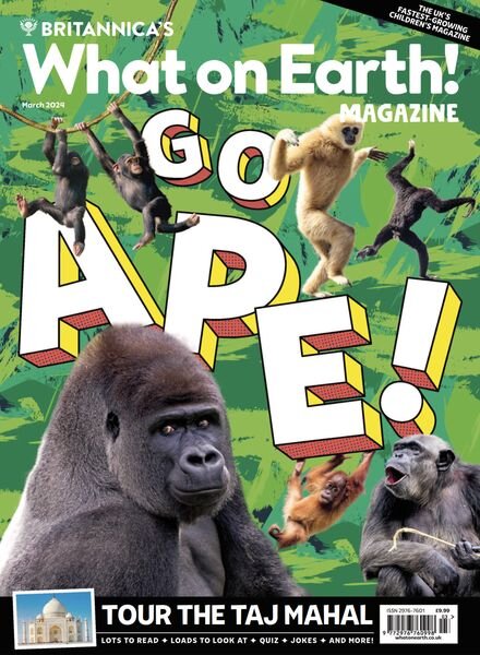 What on Earth! Magazine – March 2024 Cover