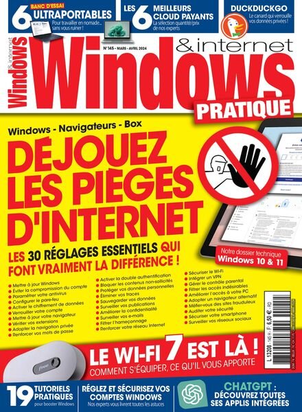 Windows & Internet Pratique – Mars-Avril 2024 Cover
