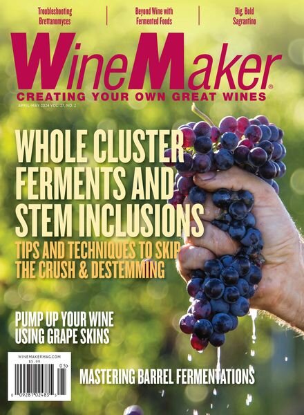 WineMaker – April-May 2024 Cover