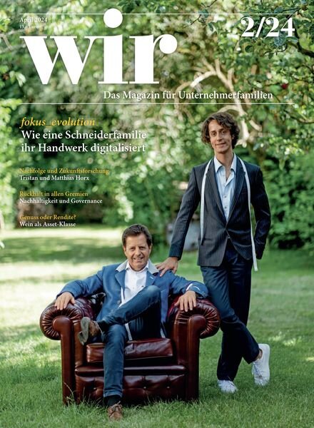 Wir – April 2024 Cover