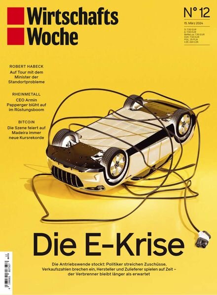 Wirtschaftswoche Magazin – 15 Marz 2024 Cover