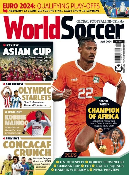 World Soccer – April 2024 Cover