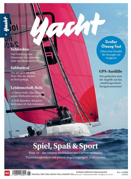 Yacht Magazin – Nr 6 2024 Cover