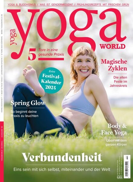 Yoga World Journal – Marz-April 2024 Cover