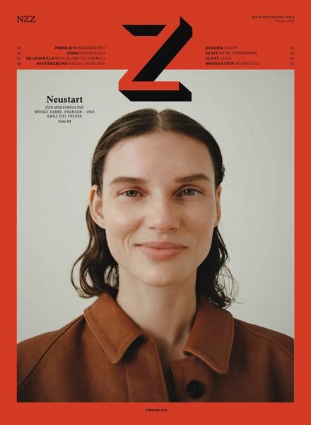 Z die Substanz des Stils – 26 Februar 2024 Cover