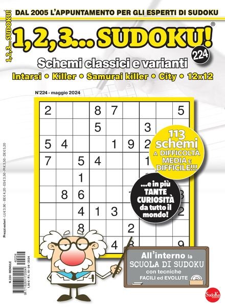123 Sudoku – Maggio 2024 Cover