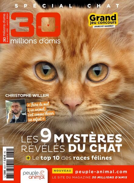 30 Millions d’Amis – Avril 2024 Cover