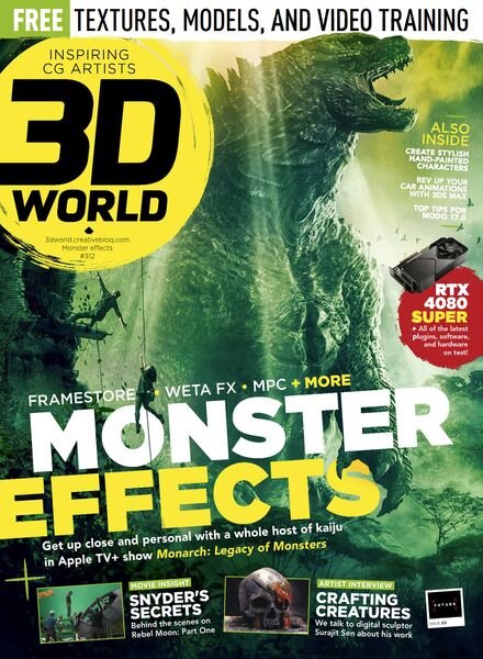 3D World UK – June 2024 Cover