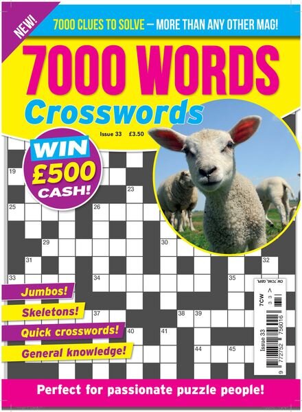 7000 Words Crosswords – April 2024 Cover
