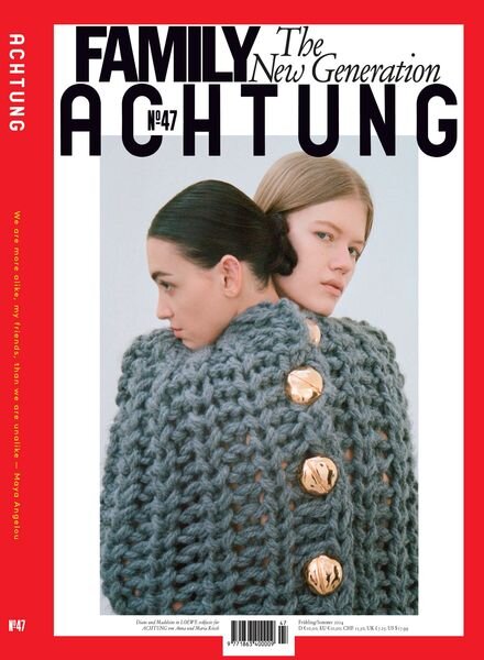 Achtung Mode – Fruhling-Sommer 2024 Cover