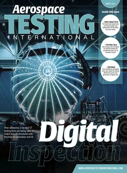 Aerospace Testing International – March 2024 Cover