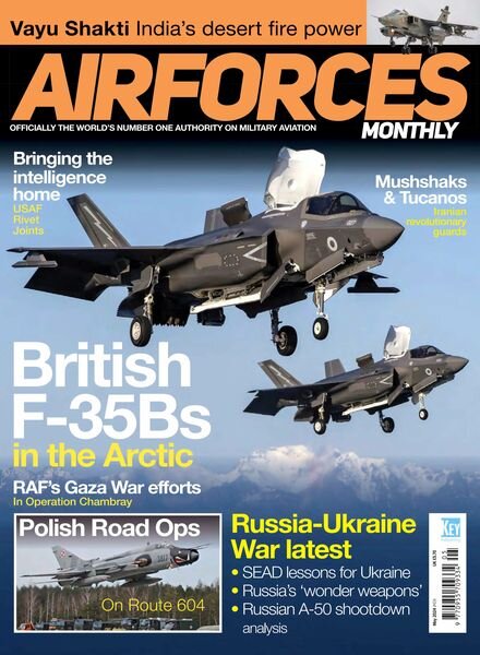 AirForces Monthly – May 2024 Cover