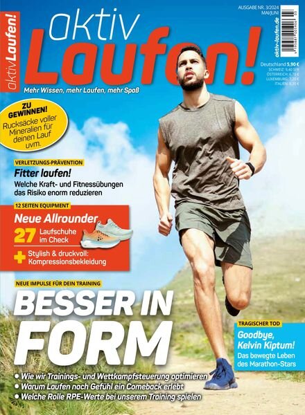 aktiv Laufen – Mai-Juni 2024 Cover