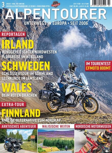 Alpentourer – April 2024 Cover