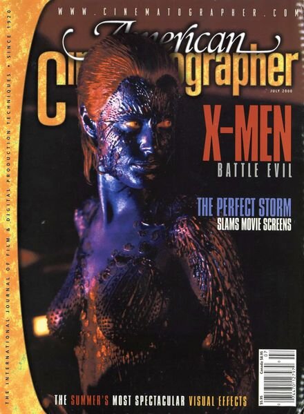 American Cinematographer – July 2000 Cover