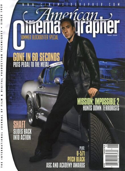 American Cinematographer – June 2000 Cover