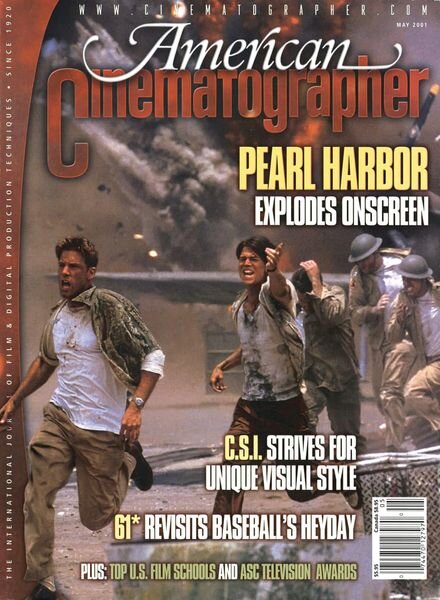 American Cinematographer – May 2001 Cover