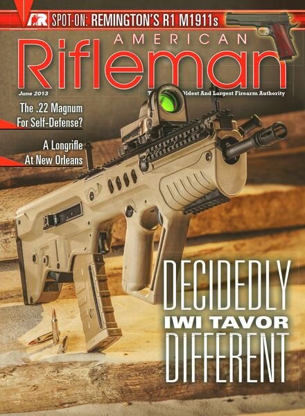 American Rifleman – June 2013 Cover