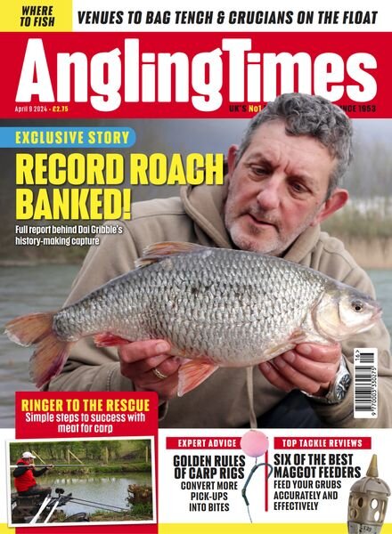 Angling Times – Issue 3665 – April 9 2024 Cover