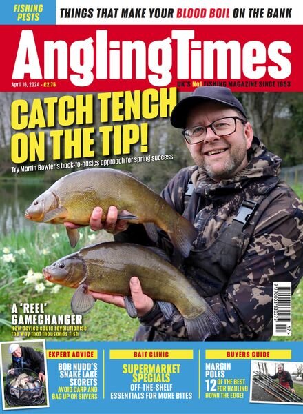 Angling Times – Issue 3666 – April 16 2024 Cover