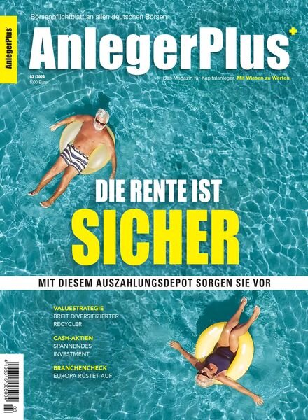 AnlegerPlus – 8 April 2024 Cover
