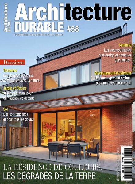 Architecture Durable – Mars-Avril-Mai 2024 Cover