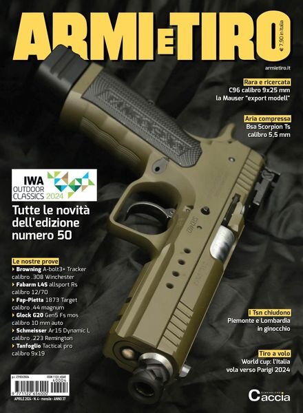Armi e Tiro – Aprile 2024 Cover