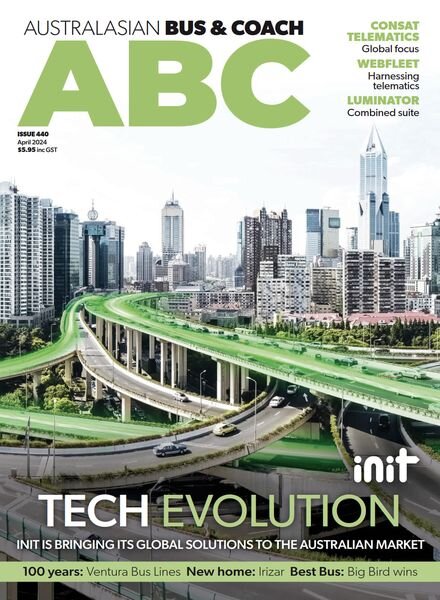 Australasian Bus & Coach – Issue 440 – April 2024 Cover