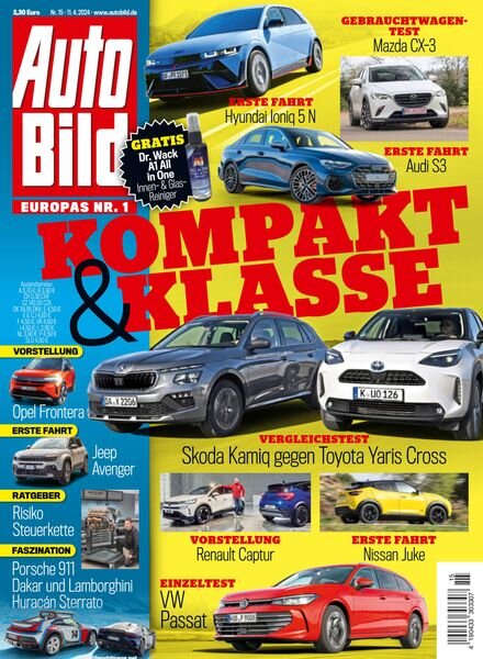 Auto Bild Germany – 11 April 2024 Cover