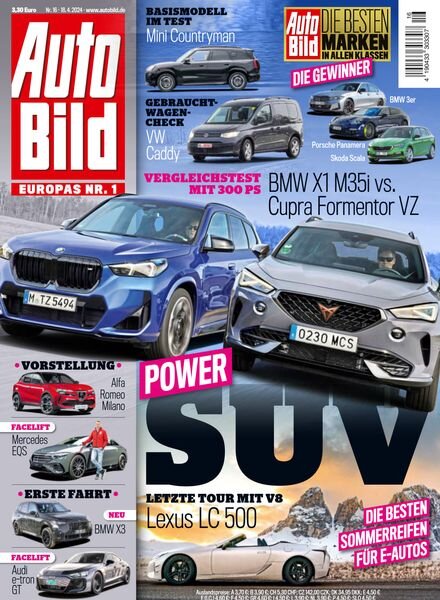 Auto Bild Germany – 18 April 2024 Cover