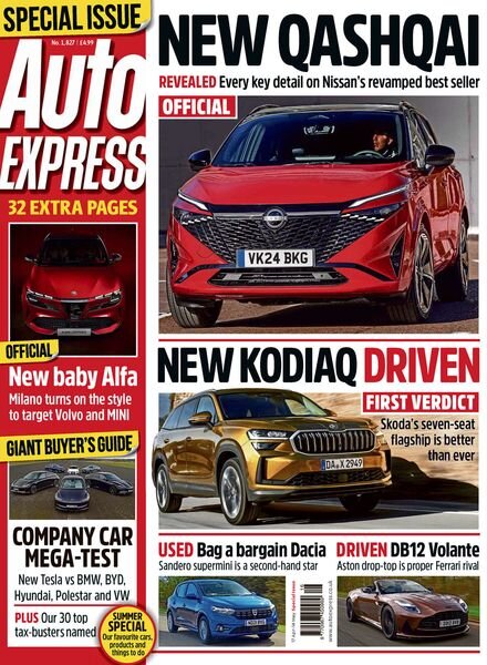 Auto Express – Issue 1827 – 18 April 2024 Cover