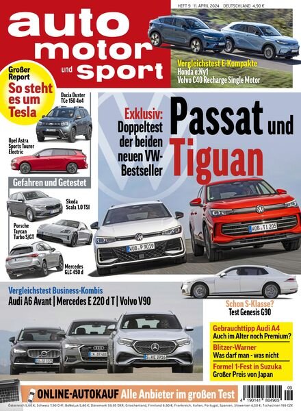 Auto Motor und Sport – 11 April 2024 Cover