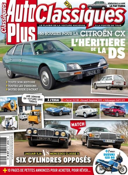 Auto Plus Classiques – Avril-Mai 2024 Cover