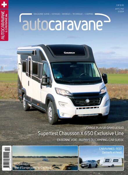 Autocaravane – Avril-Mai 2024 Cover