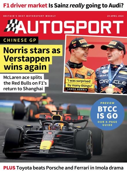 Autosport – 25 April 2024 Cover