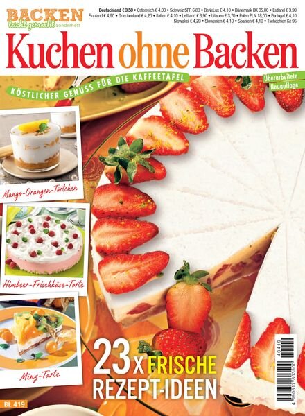 Backen Leicht Gemacht Sonderheft – 5 April 2024 Cover